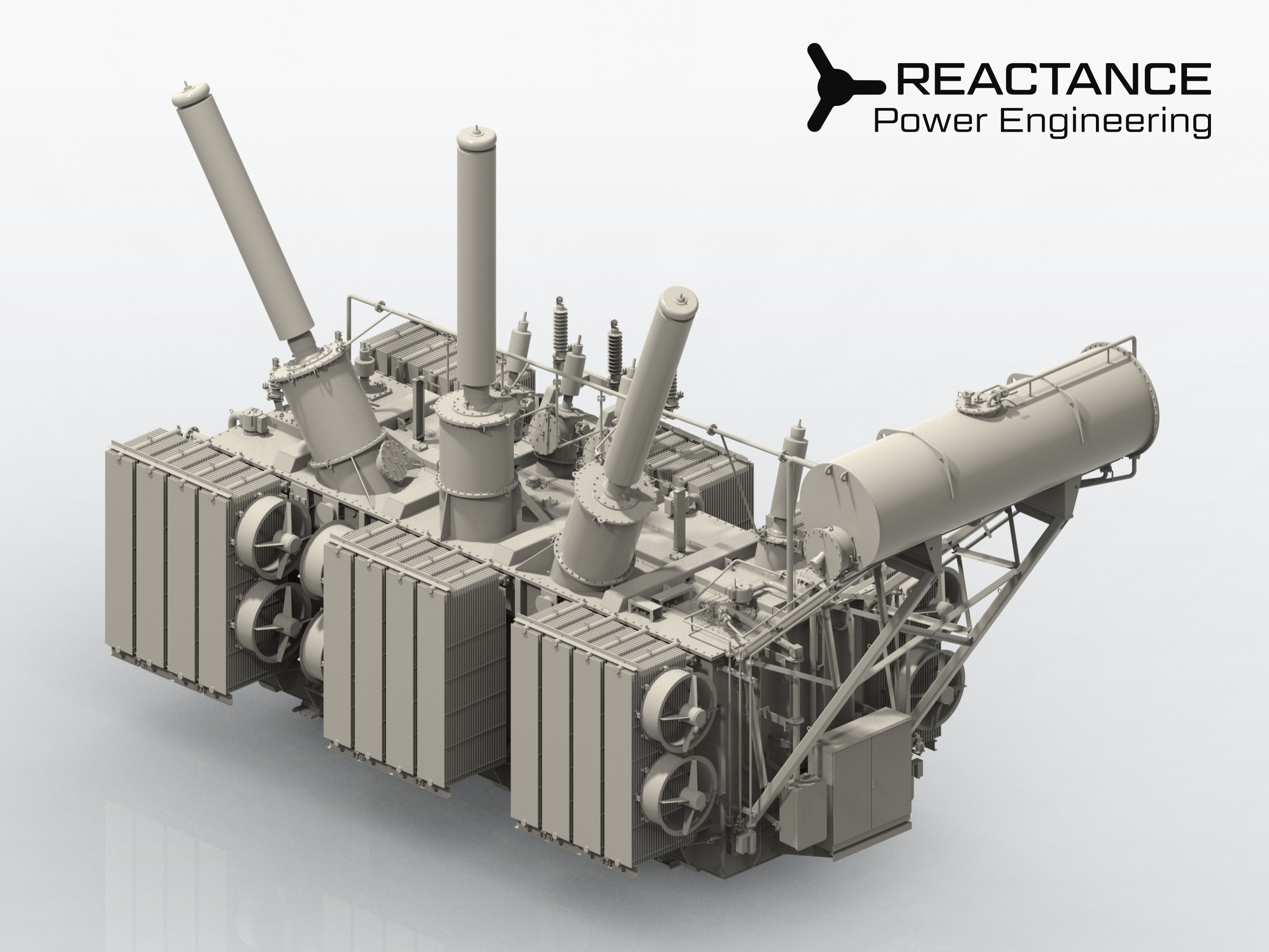 170 MVA three-winding power transformer 400/63/20 kV